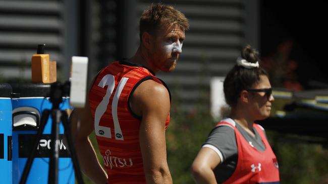 Dyson Heppell will captain Essendon for a fifth season. Picture: Daniel Pockett/Getty Images