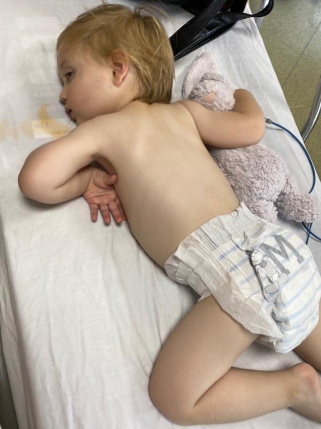 Noah was first taken to hospital after he became lethargic, developed a high temperature and started vomiting.