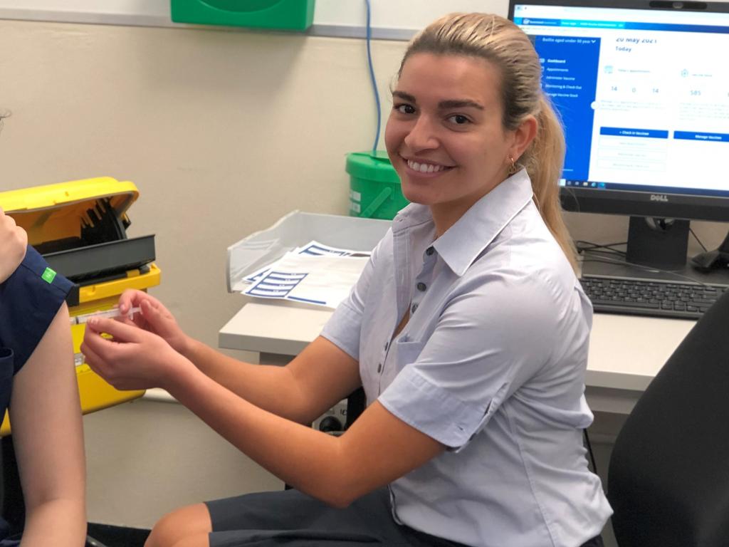 JOIN THE TEAM: Darling Downs Health graduate nurse Emily Parsons is part of the frontline response to the Covid-19 pandemic.