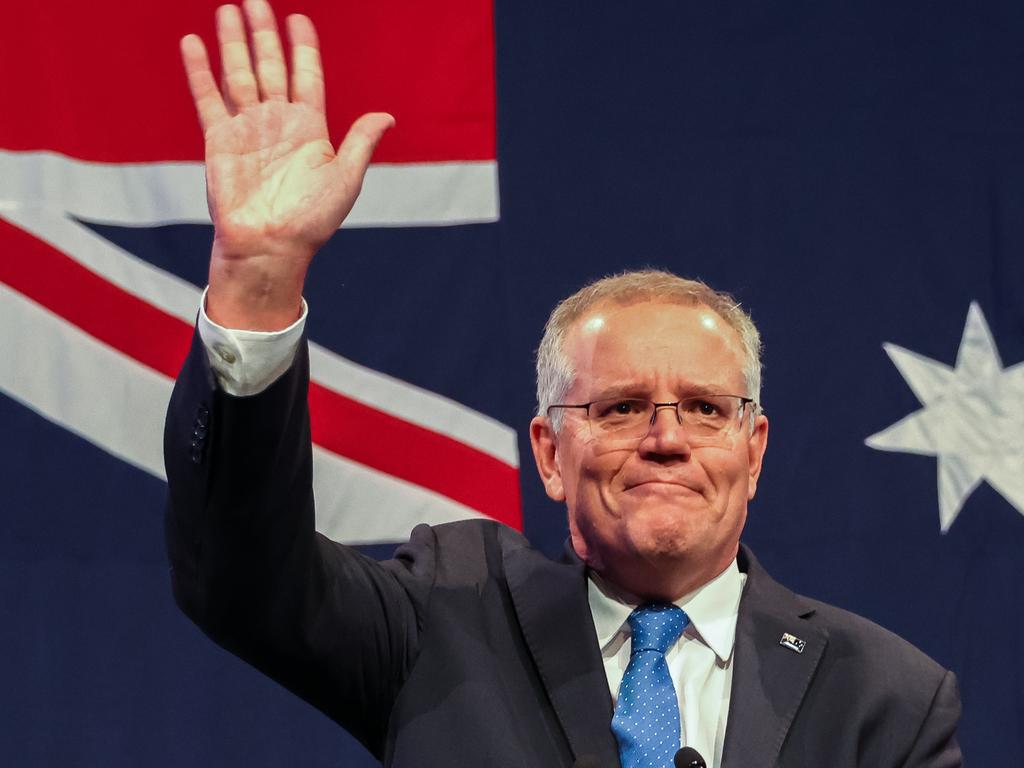 Scott Morrison’s election loss has left the Liberals rattled. Picture: Getty Images