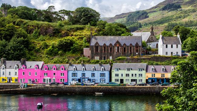 Portree on the Isle of Skye, Scotland. Picture: Getty Images