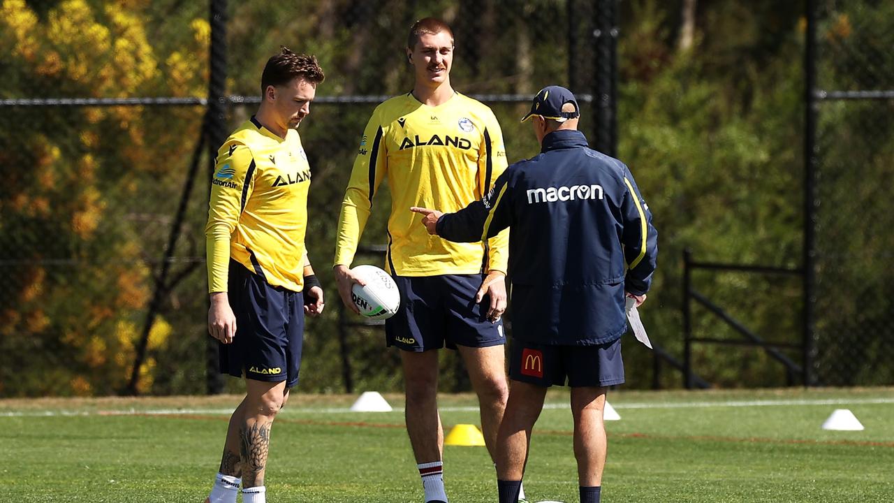 Eels training