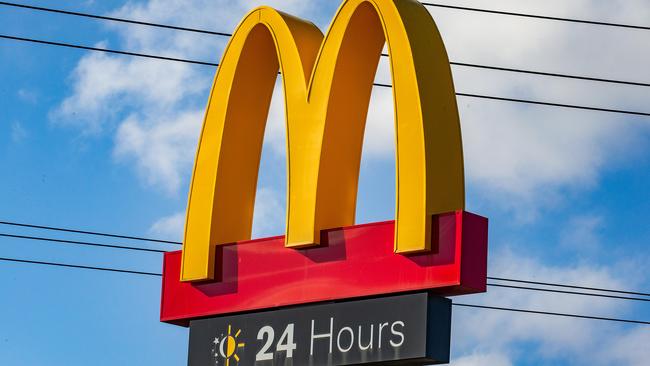 A third McDonald’s franchisee is facing court action. Picture: Sarah Matray