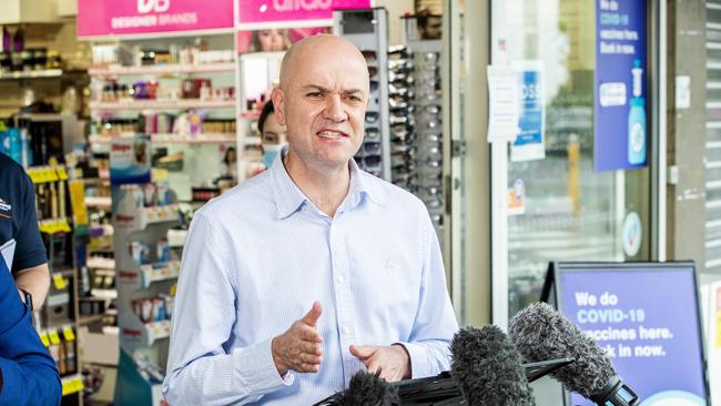 Chief health officer Dr John Gerrard. Picture: Richard Walker