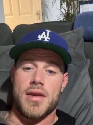 Mr Lezar said he flew home within six months of moving to Sydney. Picture: TikTok