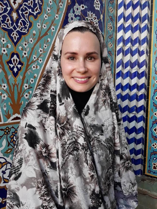 Kylie Moore-Gilbert in Iran.