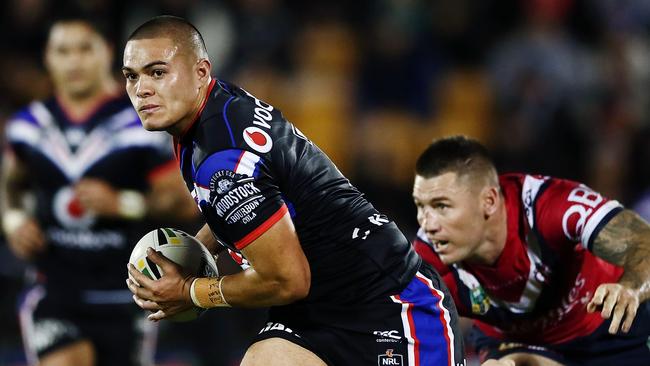 The Broncos have launched a poaching bid for Warriors ace Tuimoala Lolohea.