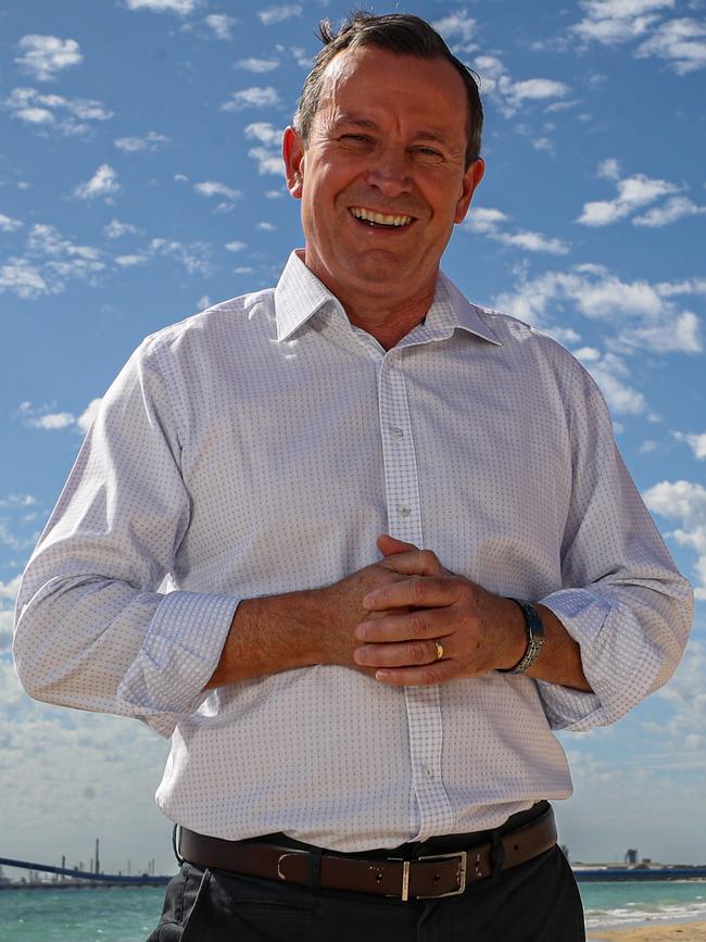 WA Premier Mark McGowan. Picture: Colin Murty