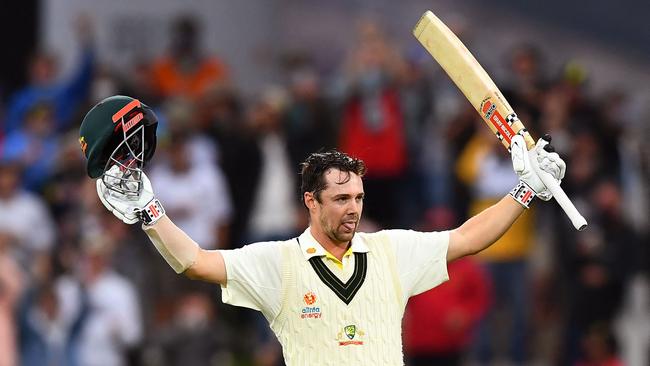 Travis Head won player of the series. Picture: William West/AFP