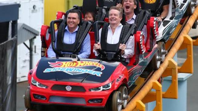 Dreamworld s hot new racing attraction opens Boxing Day Gold