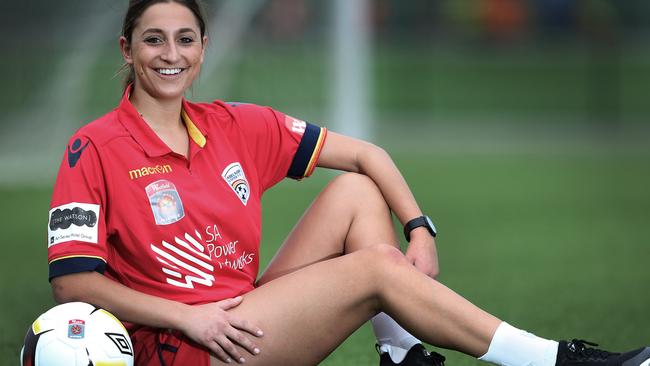 Lucy Adamopoulos has made an incredible return to the W-League. Picture: Dean Martin