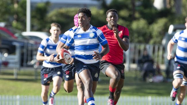 Nudgee captain Lastus Auakai. Picture: Renae Droop