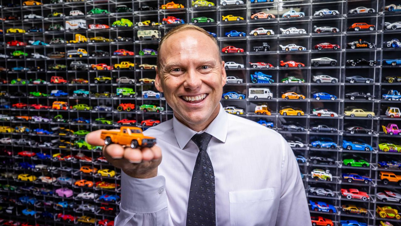 Supermarket boss John-Paul Drake's amazing toy car collection