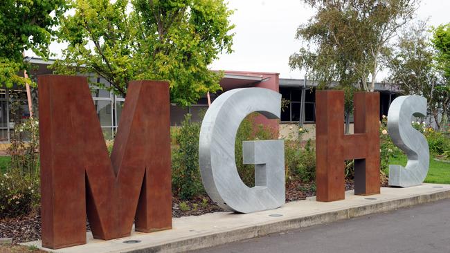 Mount Gambier High School.