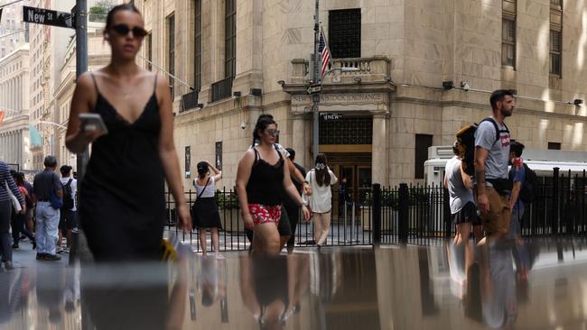 There’s concern the US economy might be slowing faster than expected. Picture: AFP