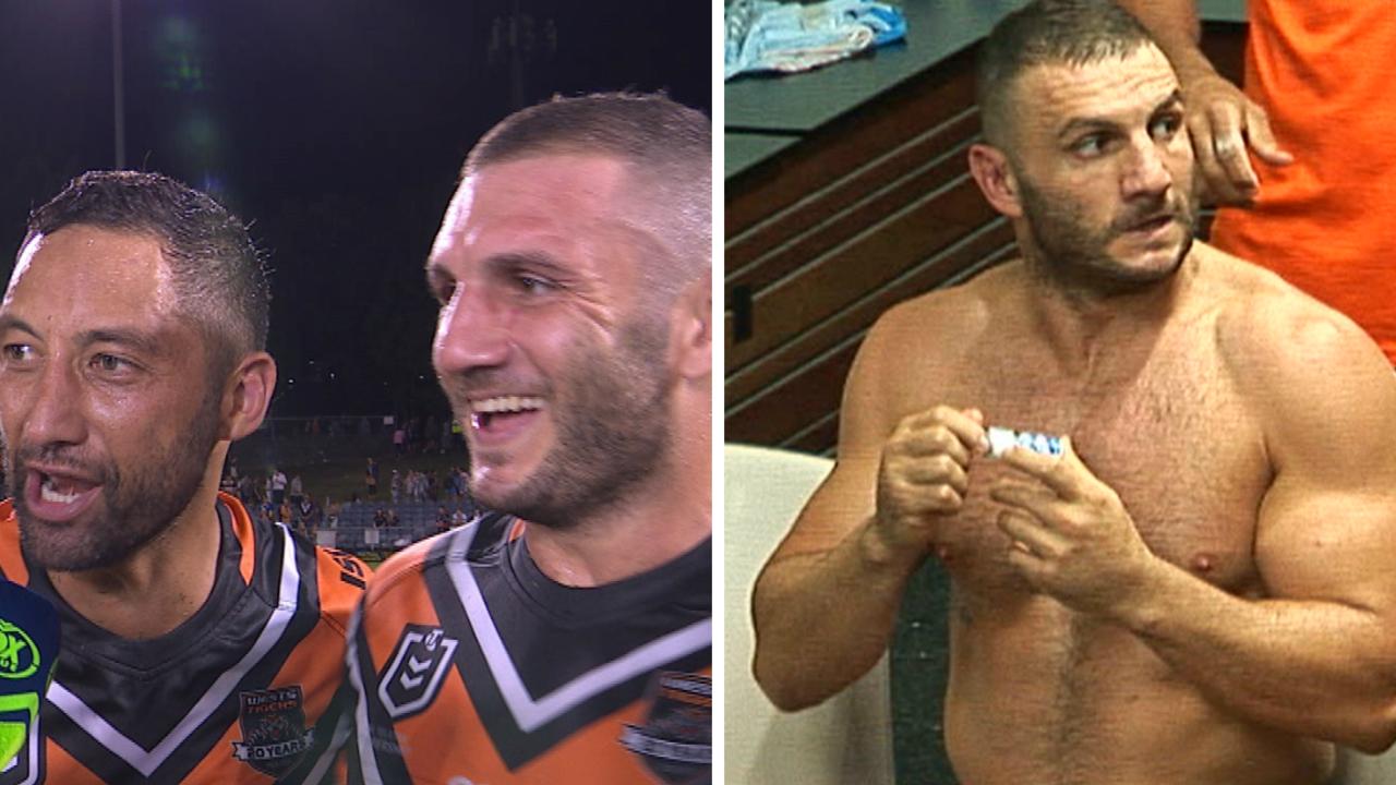 Benji Marshall saved a brutal sledge for Robbie Farah after the Warriors victory.