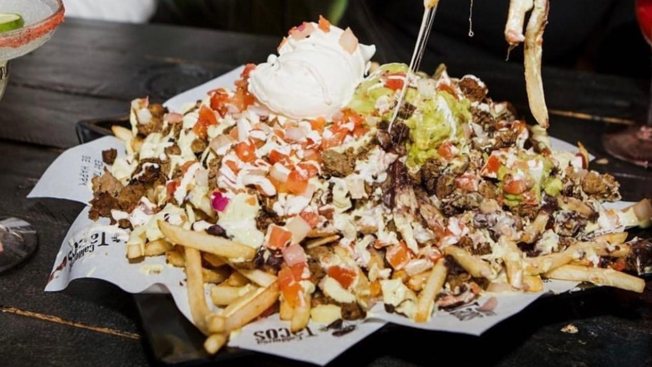 The loaded fries at California Tacos.