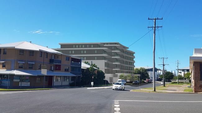 A street view of the now-approved development.