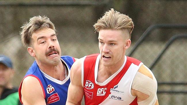 Tanner Nilsson was in the best for Glenroy. Picture: Hamish Blair