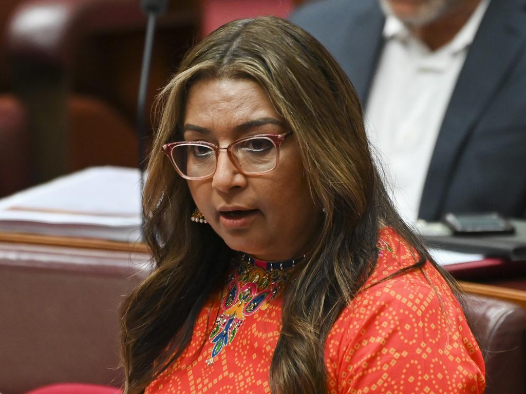 Greens Senator Mehreen Faruqi.