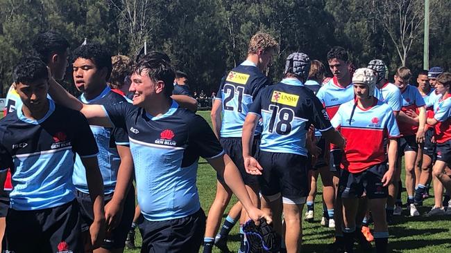 The youngest side at the Gen Blue Cup at Camden Rugby Club won.