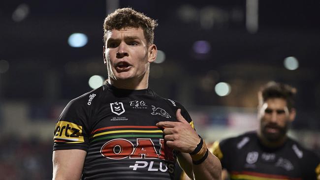 Liam Martin contemplated trying to vomit in a bid to rid himself of crippling nerves before games. Picture: Brett Hemmings/Getty Images