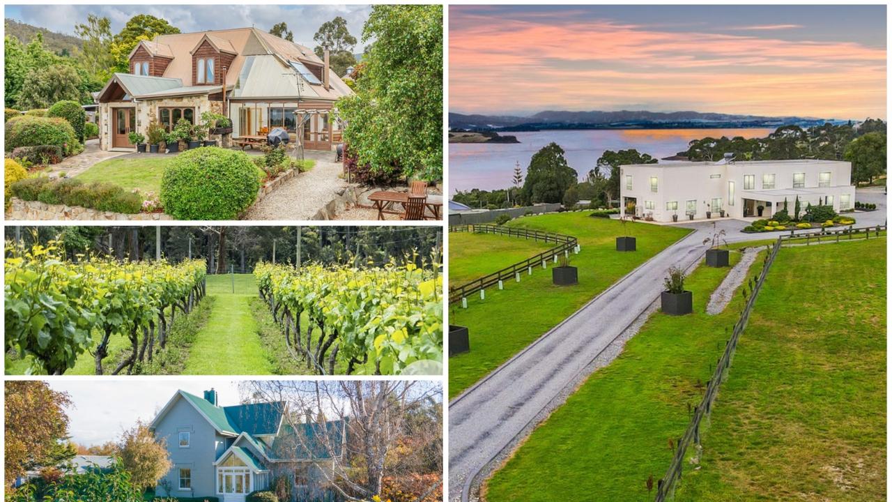 Rural property deals: Bruny Island farm with 200-year-old homestead sets  price record