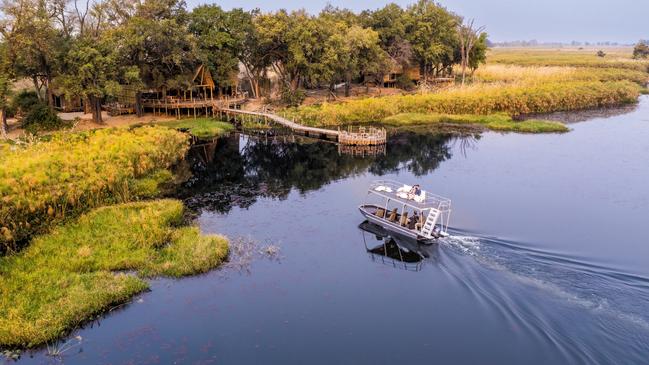 Sitatunga Private Island in Botswana. Picture: supplied.