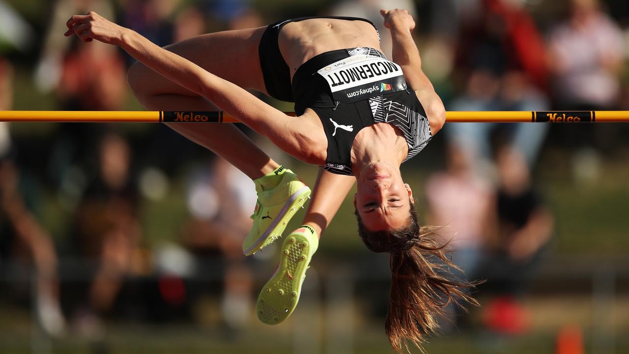 Nicola Mcdermott Breaks Aussie High Jump Record And Becomes First To Jump 2m Kidsnews