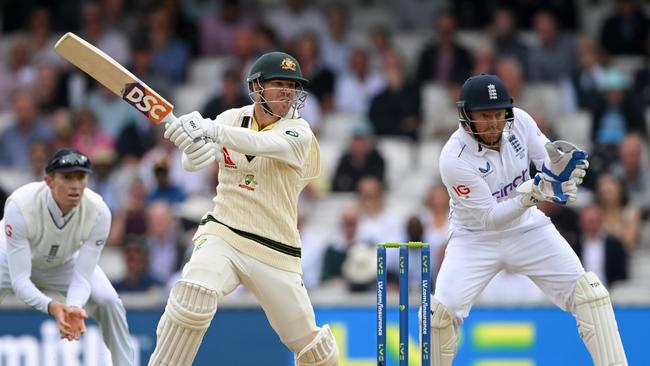 David Warner has looked in good touch. (Photo by Stu Forster/Getty Images)