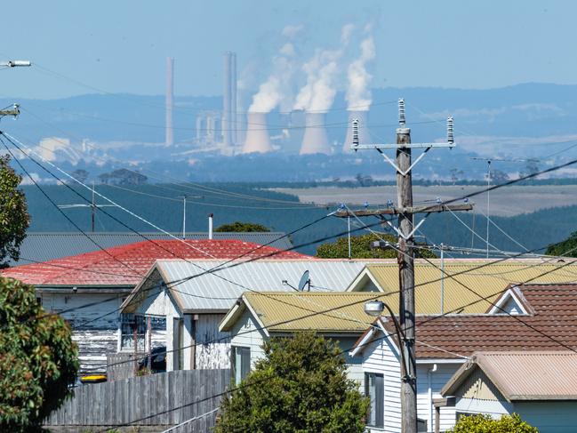 Yallourn North looking towards Loy Yang A Power station. VICTORIA'S Yallourn coal-fired power station will shut down four years earlier than expected in 2028.Picture: Jason Edwards