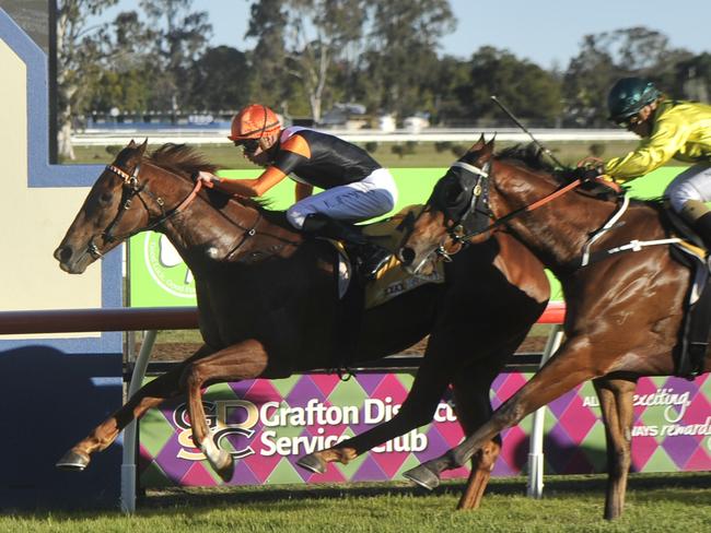 Kristen Buchanan-trained Jazzland was the winner of the South Grafton Cup, piloted by Koby Jennings during South Grafton Cup Day on Sunday, July 5, 2020.