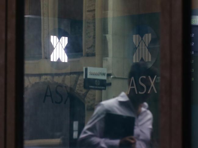 SYDNEY, AUSTRALIA - MARCH 01 2022 - Newswire Photos:  A view of the ASX in the Sydney CBD as the impact of Russia's invasion of Ukraine is felt across the world economy. Picture: NCA Newswire/ Gaye Gerard