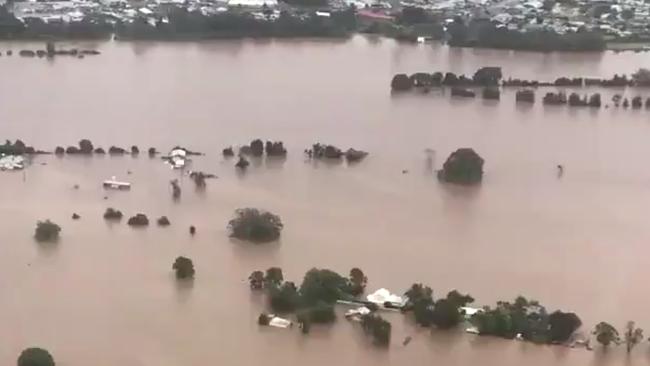 Authorities have urged residents and travellers to remain vigilant as a new rain front threatens further damage. Picture: Twitter