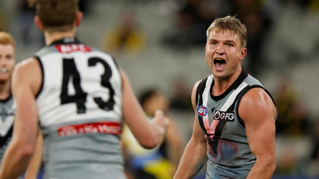 Will the Power repeat their start to 2022 or show the form that had them pushing for finals towards the end of the season? (Photo by Michael Willson/AFL Photos via Getty Images)