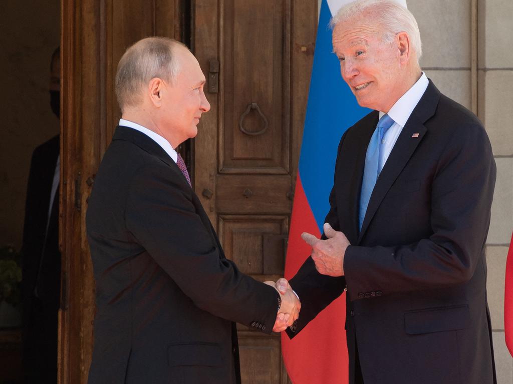 Biden, Putin Shake Hands As Geneva Summit Begins In Switzerland | News ...