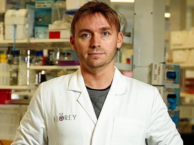 Florey Institute Associate Professor Bradley Turner. Picture: Tim Carrafa