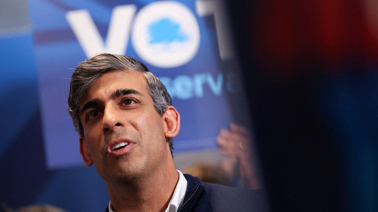Rishi Sunak could face a thumping in his own constituency. (Photo by Claudia Greco / POOL / AFP)