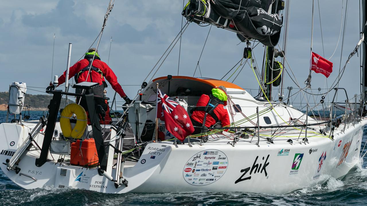 Roaring Forty at sea in the Melbourne to Osaka race. Picture: Supplied