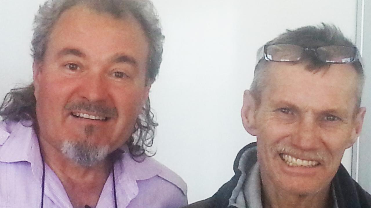 Paul Murphy after a fitting for his new teeth with dental prosthetist Ilya Jaksic. Picture: Candy Sutton