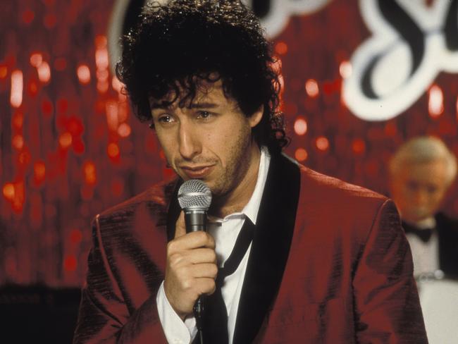 Adam Sandler in a scene from the movie The Wedding Singer. Supplied by New Line Cinema official/Kimberly Wright.