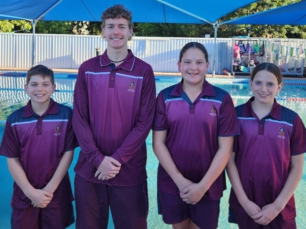 Caribeae swimmers Oliver Lau, Spencer Brown, Saidee Whitcombe and Kyah Thomsen will compete at the Australia School Sport Swimming Championships in Sydney.