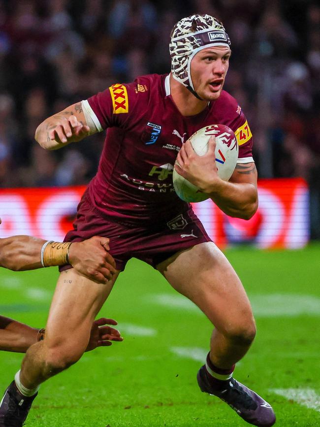 Newcastle and Maroons star Kalyn Ponga also contributed. Picture: Getty