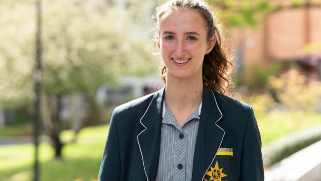 Natalya Kay (VCE) one of the VCE Duces Secundae at MLC achieved an ATAR of 99.85