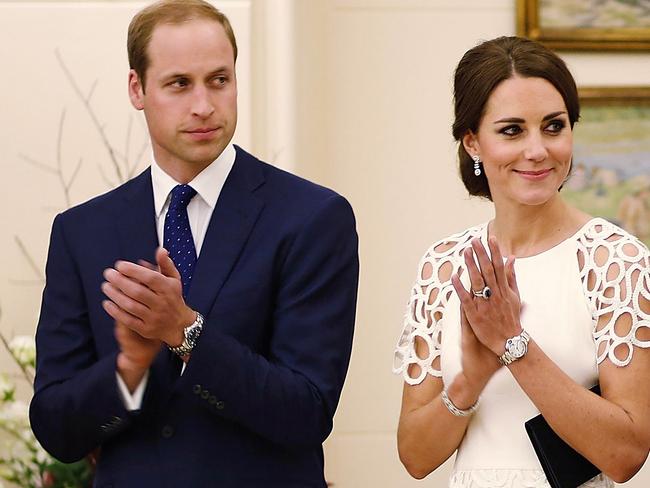 No touching thanks, we’re royal. Picture: Stefan Postles/Getty Images