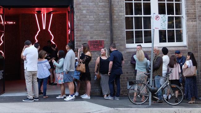 Wine on tap at Chin Chin is a hit with Sydneysiders. Picture: Instagram