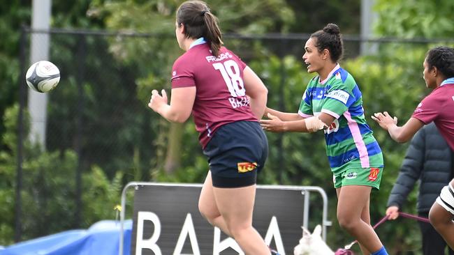 University of Qld v GPS in Womens Saturday June 22, 2024. Picture, John Gass