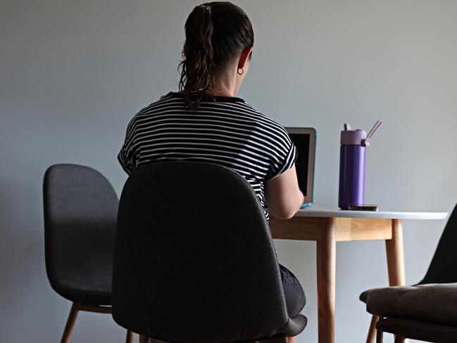 Lara (not real name) worked as a teacher in Queensland for ten years but the stress of the job has forced her to move to New South Wales. Photo: Adam Yip.