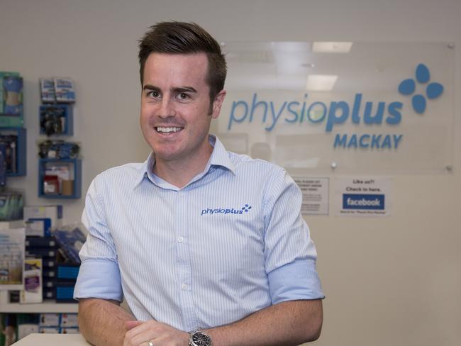 Local physiotherapist Tom McMillan. Photo Contributed