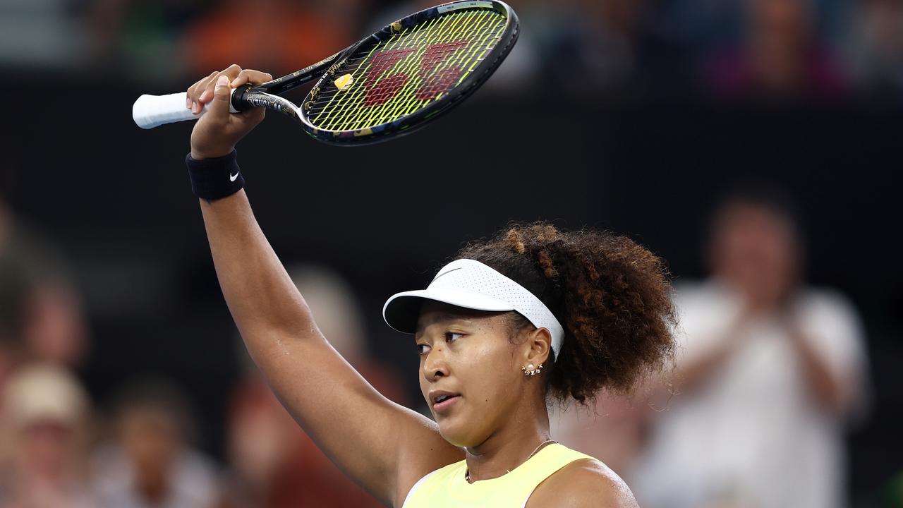 It was a successful comeback for Naomi Osaka in Brisbane. Picture: Chris Hyde/Getty Images